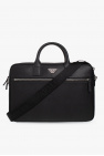 Emporio Armani BLACK Duffel bag with logo