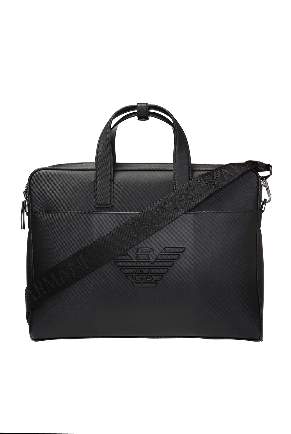 armani briefcase