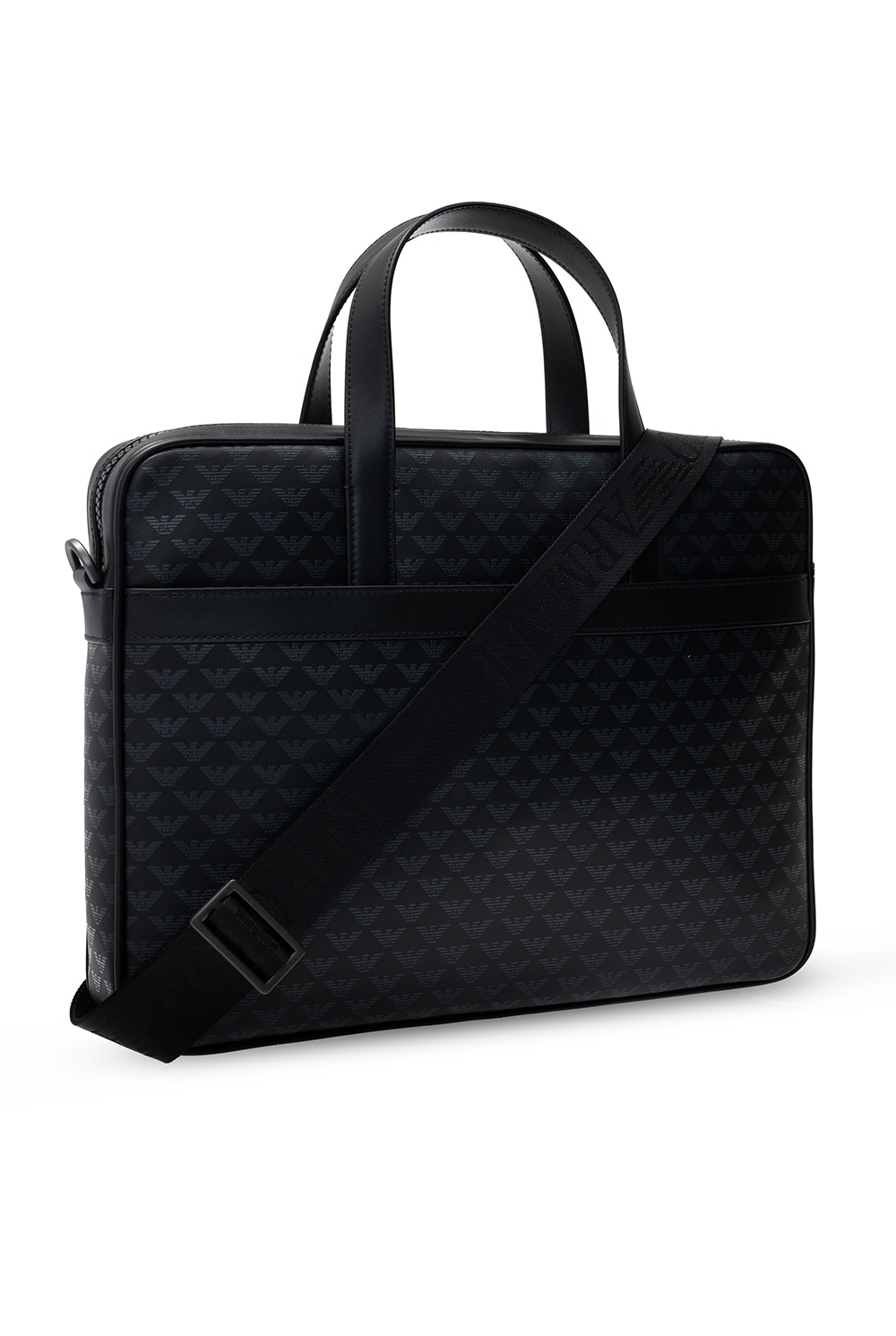 Black Laptop bag with logo Emporio Armani - Vitkac GB