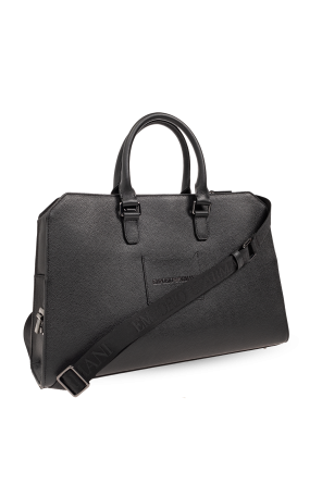 Emporio Derby-Schuhe armani Leather briefcase