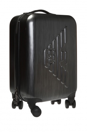 Emporio Montre armani Suitcase with embossed logo