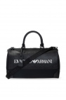 Emporio Armani BLACK Holdall with logo
