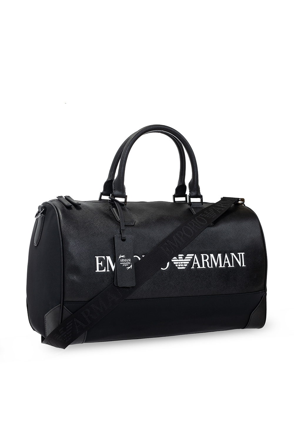 Emporio Armani Holdall with logo