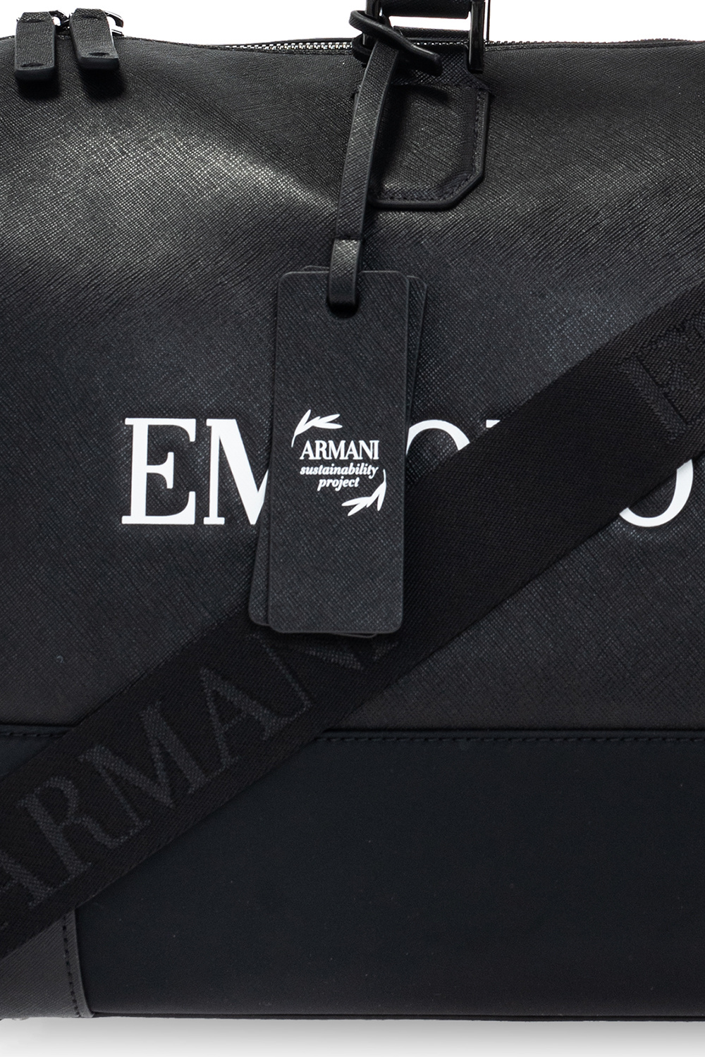 Emporio Armani Holdall with logo