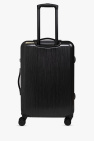 Emporio Armani SILVER Trolley suitcase with logo