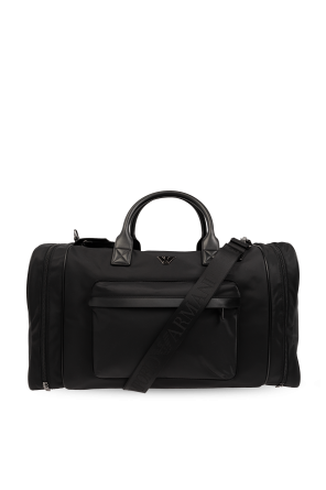 ‘sustainability’ collection travel bag od Emporio Armani