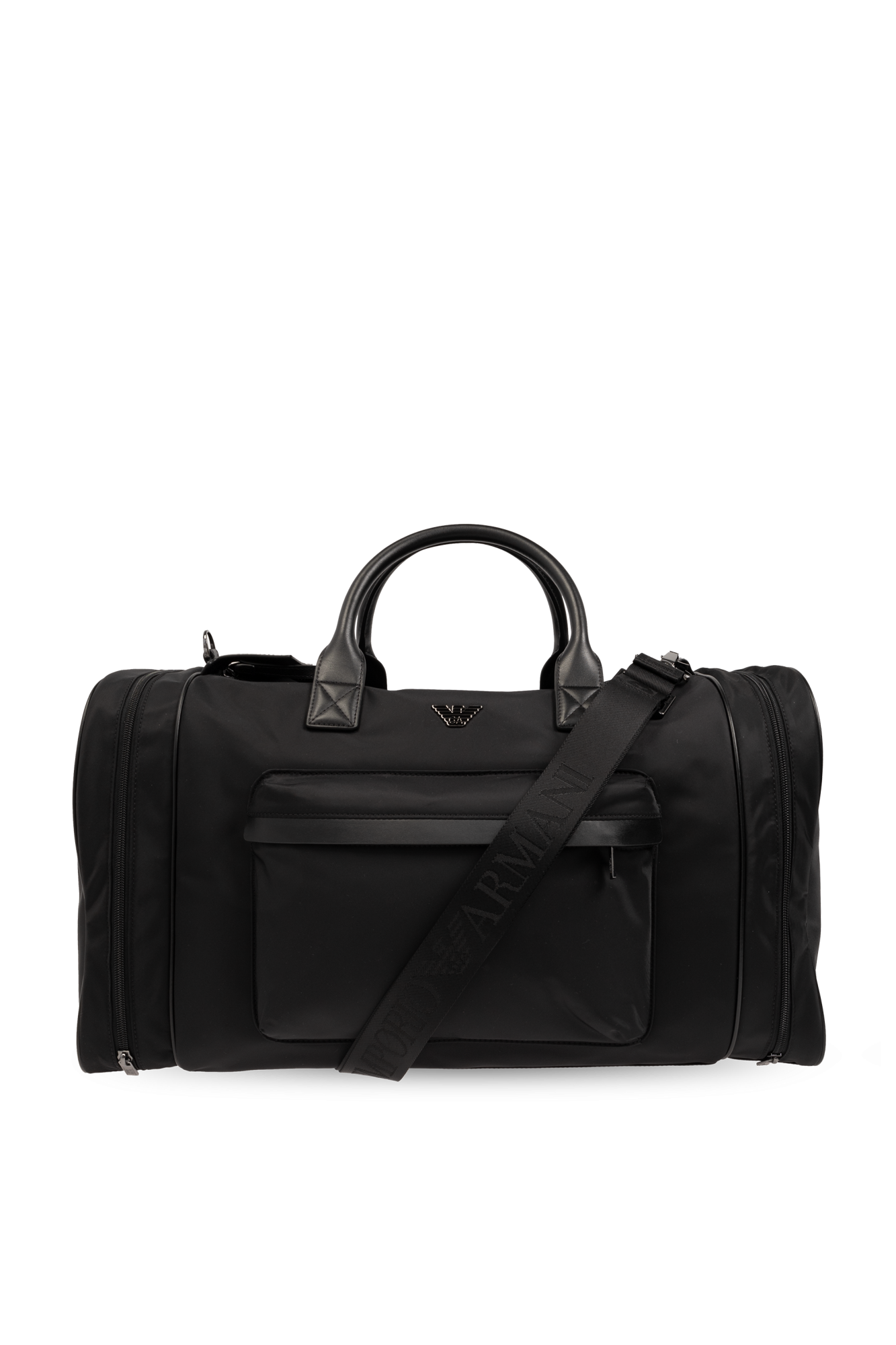 Emporio Armani Hand luggage from the ‘Sustainability’ collection