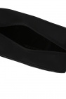Emporio Armani BLACK Logo-patched wash bag