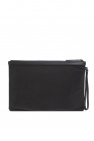 Emporio Armani BLACK Clutch with logo
