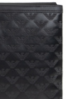 Emporio Armani BLACK Clutch with logo
