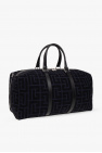 Balmain NAVY BLUE Duffel bag with logo