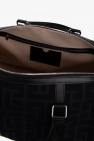 Balmain NAVY BLUE Duffel bag with logo