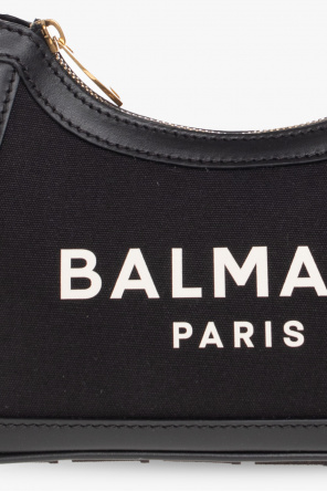 Balmain monogram-pattern ‘B-Army’ shoulder bag
