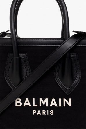 Monogram canvas B-Army clutch bag black - Women
