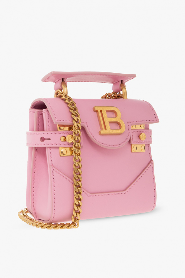 Balmain purple Small B-Buzz Top Handle Bag