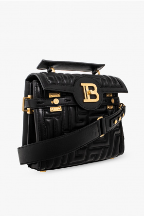 balmain logo-debossed ‘B-Buzz 23’ shoulder bag