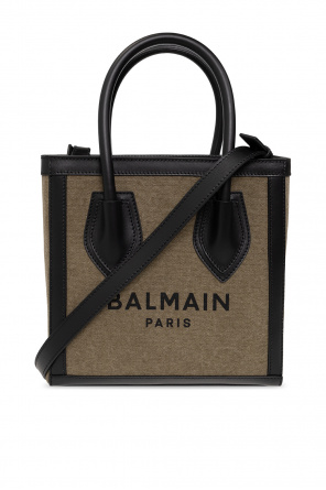 balmain monogram large flap bags