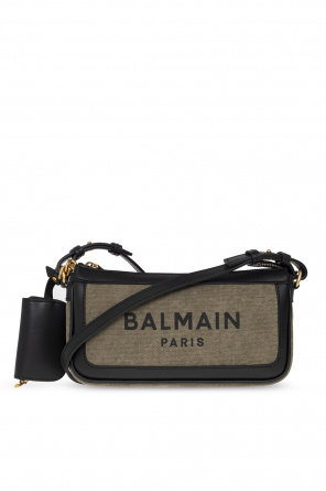 balmain logo embossed crew neck t shirt item