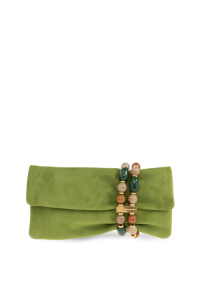 Cartera tipo sobre de ante "Zandra"