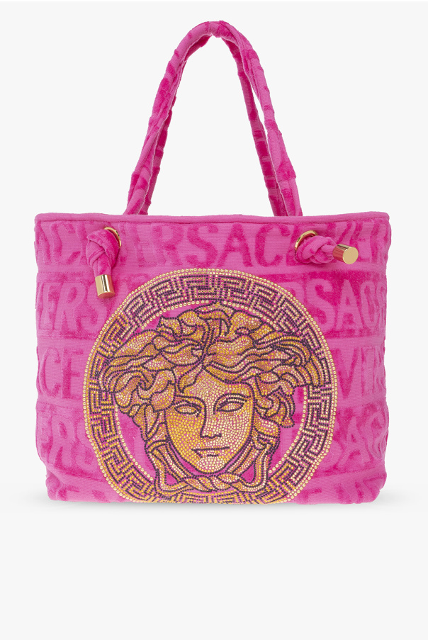 Versace Home Monogrammed shopper bag