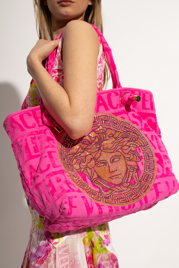 Versace Home Monogrammed shopper bag