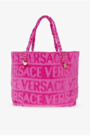 Versace Monogrammed shopper bag