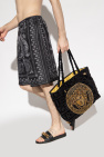 Versace BLACK Beach shopper bag
