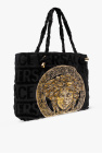Versace BLACK Beach shopper bag