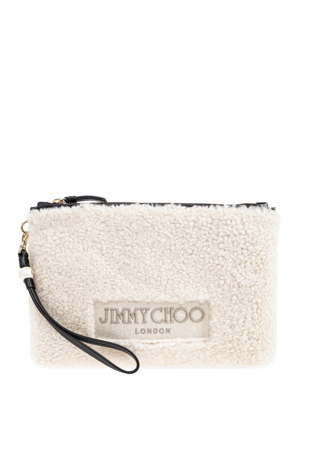 Furry clutch od Jimmy Choo