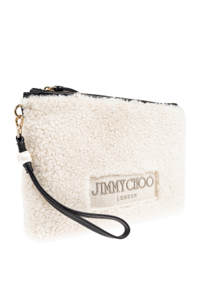 Jimmy Choo Furry clutch