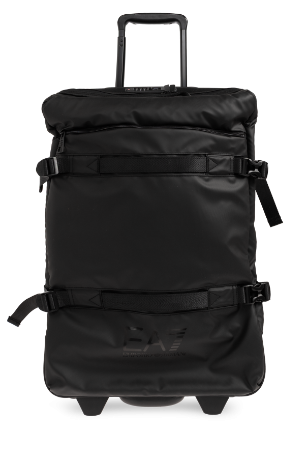 Suitcase with logo od EA7 Emporio Armani