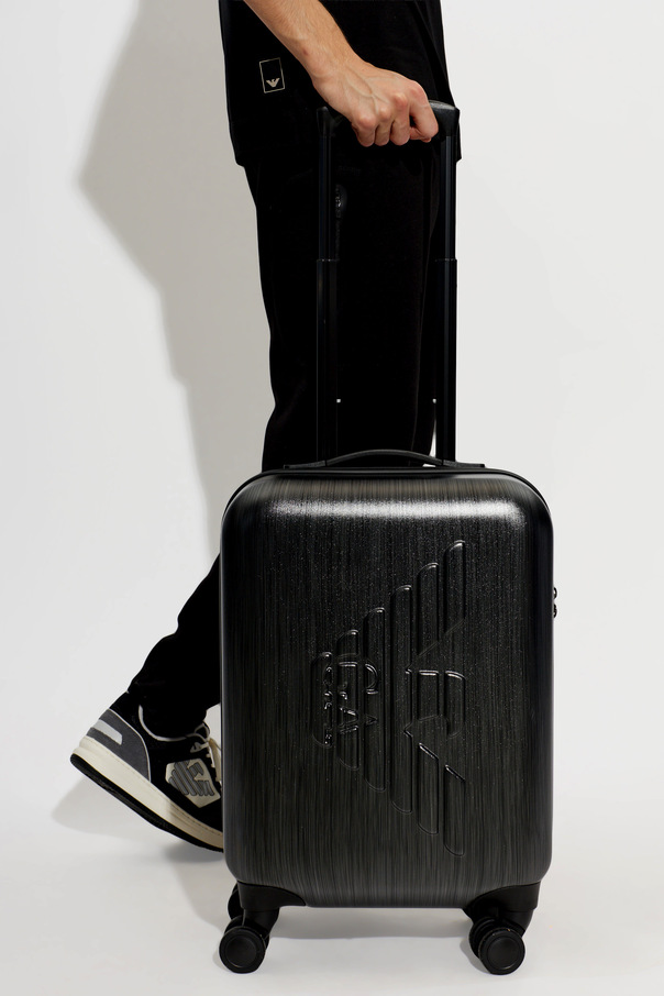 Emporio Armani Suitcase with embossed logo