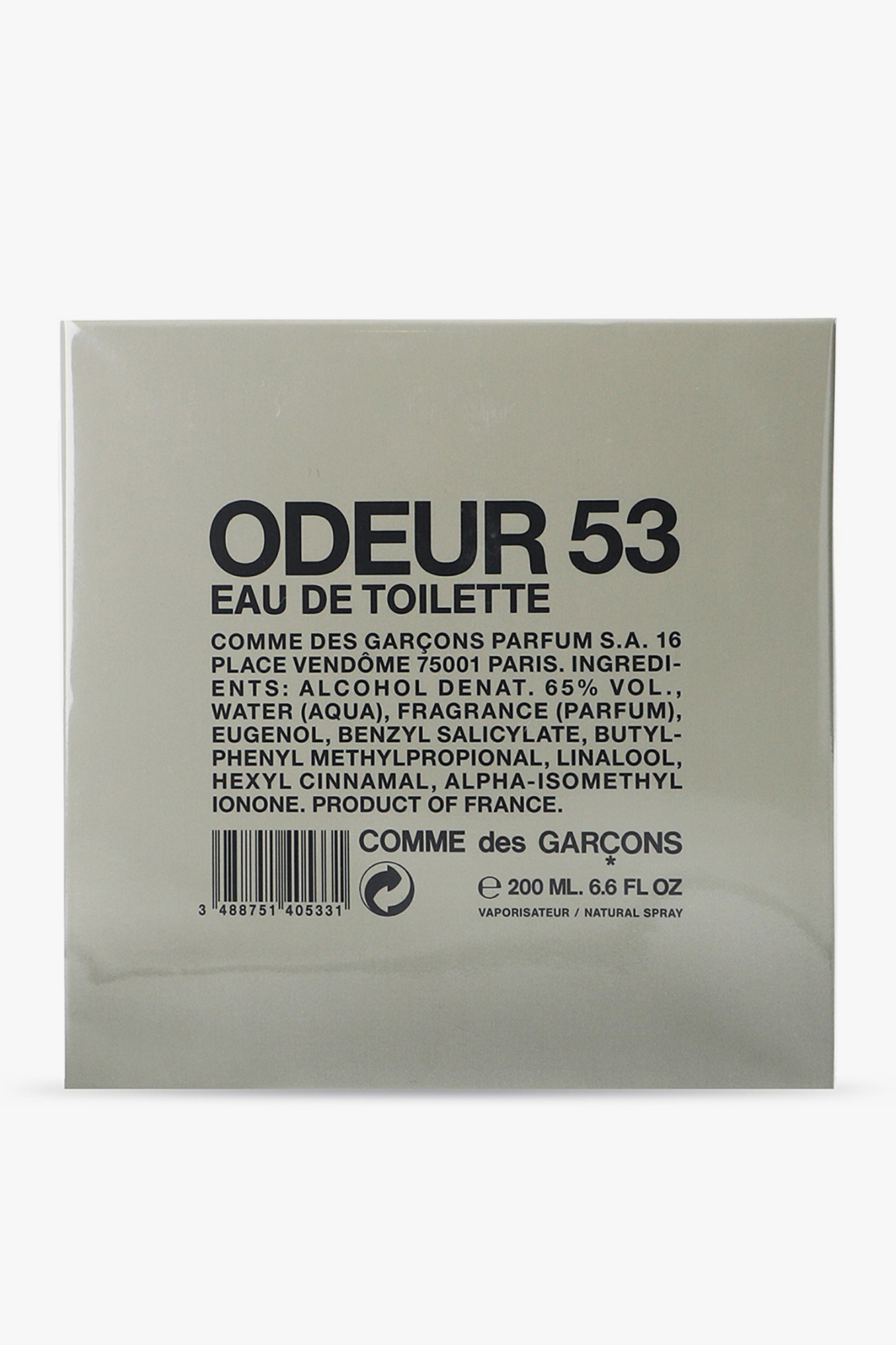 Comme des Garçons ‘Odeur 53’ eau de toilette