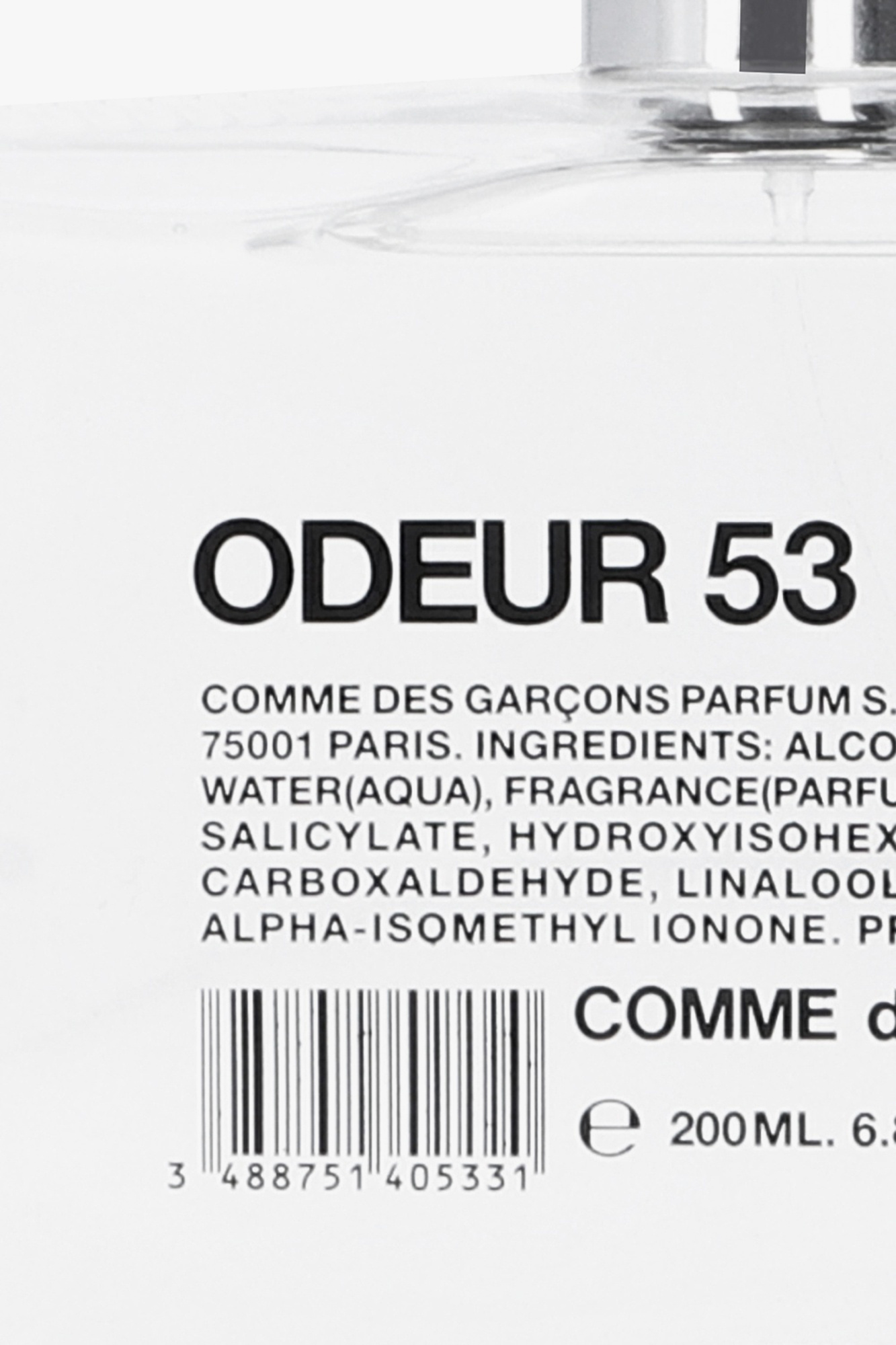 Comme des Garcons ‘Odeur 53’ eau de toilette