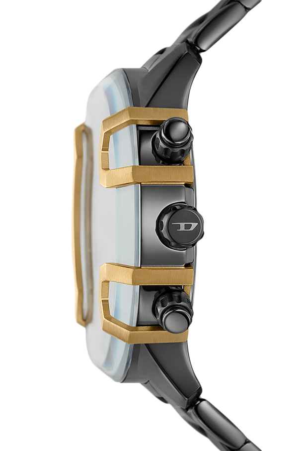 Diesel Griffed stainless steel watch