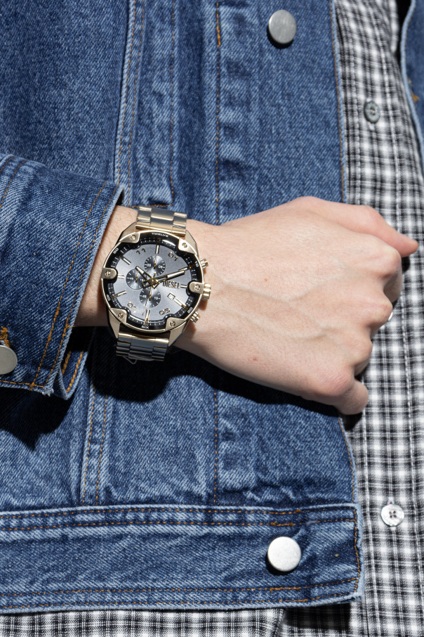 Diesel Steel watch "Spiked"