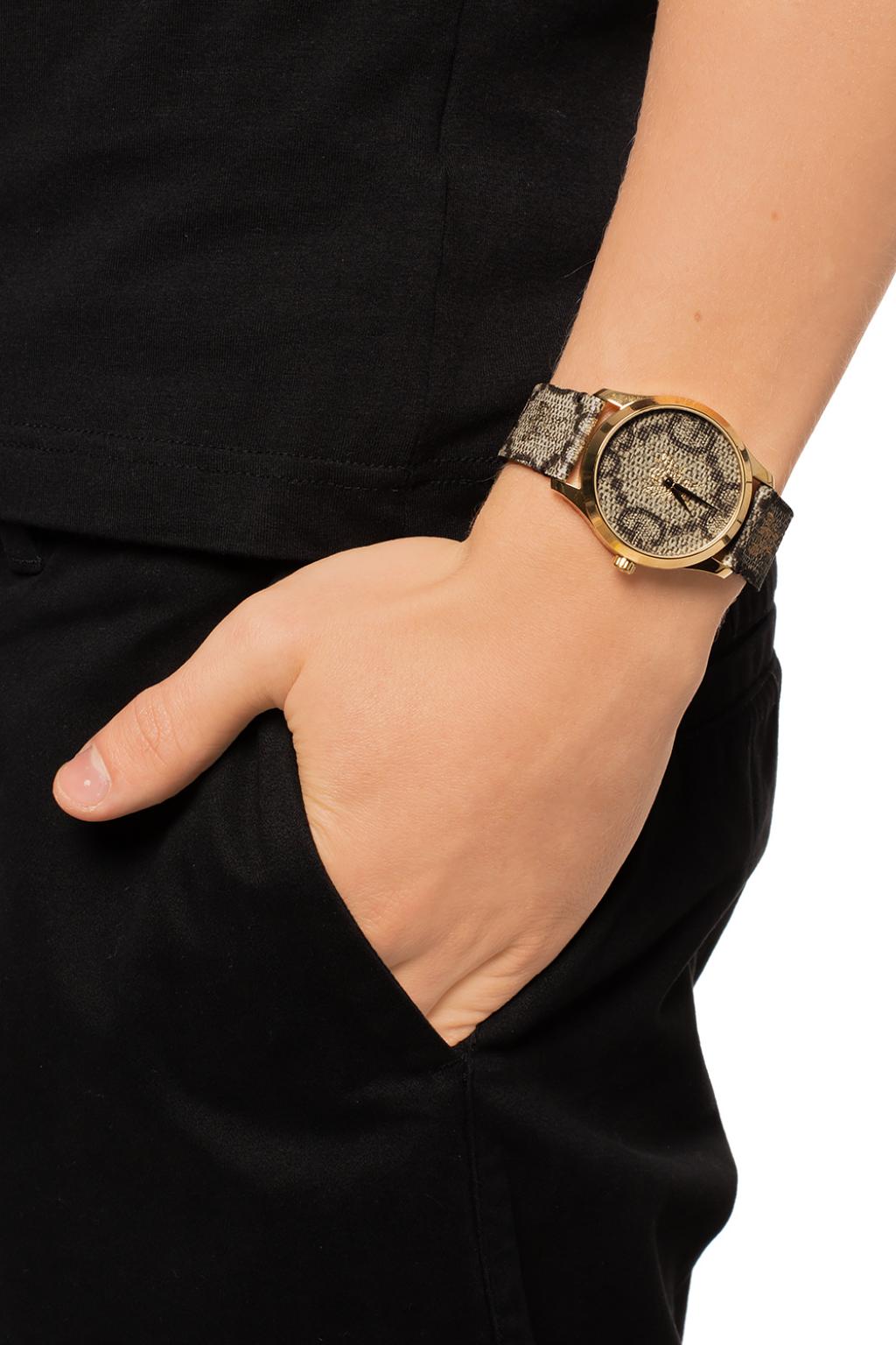 gucci pattern 'G-Timeless' watch