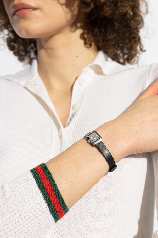 Gucci Watch with leather strap