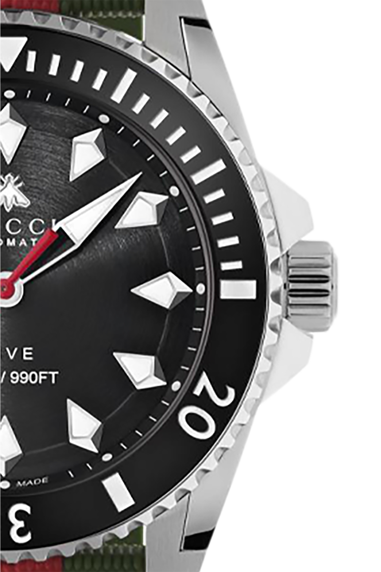 gucci knitted ‘gucci knitted Dive’ watch