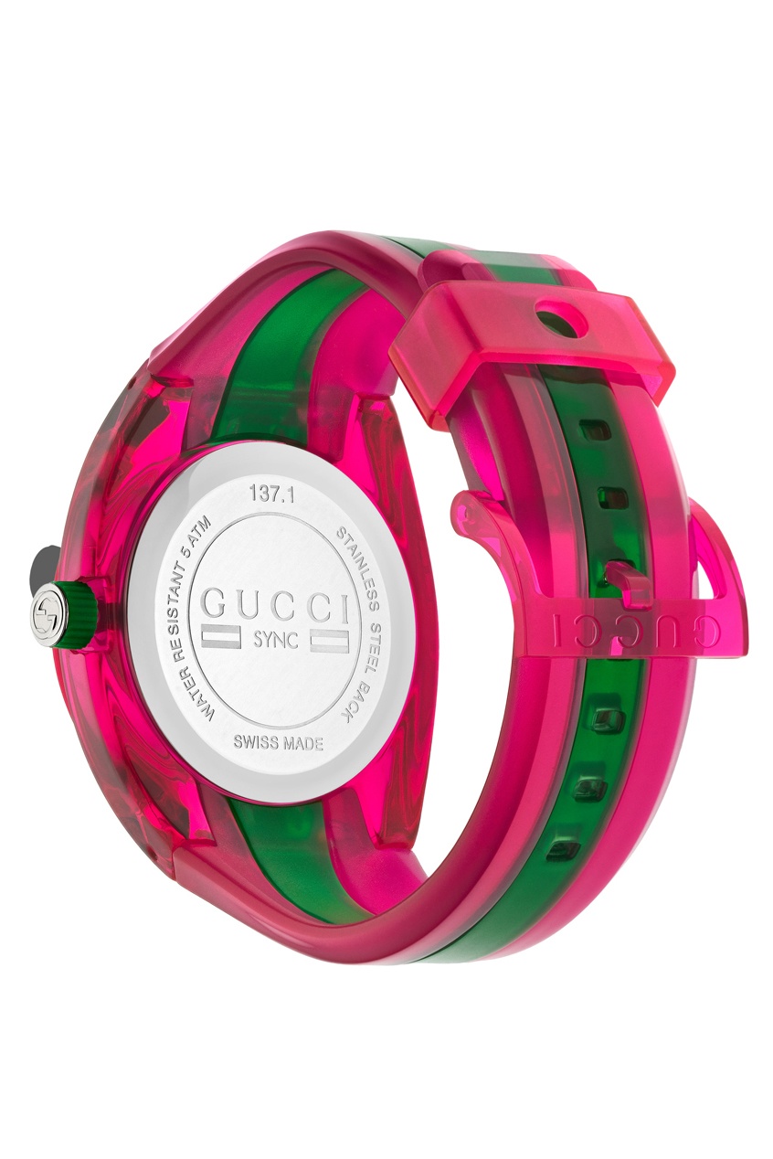 gucci sync watch pink