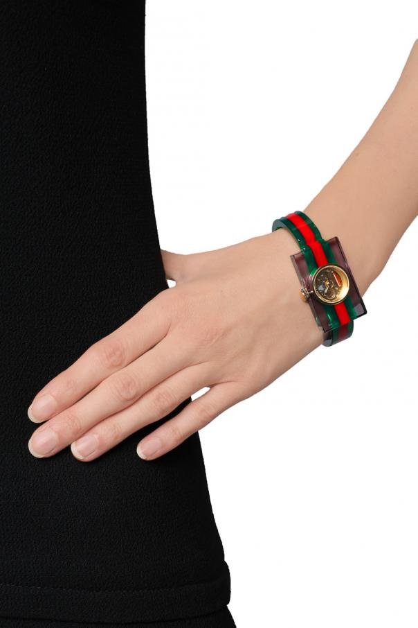 'Web' stripe watch Gucci - Vitkac GB