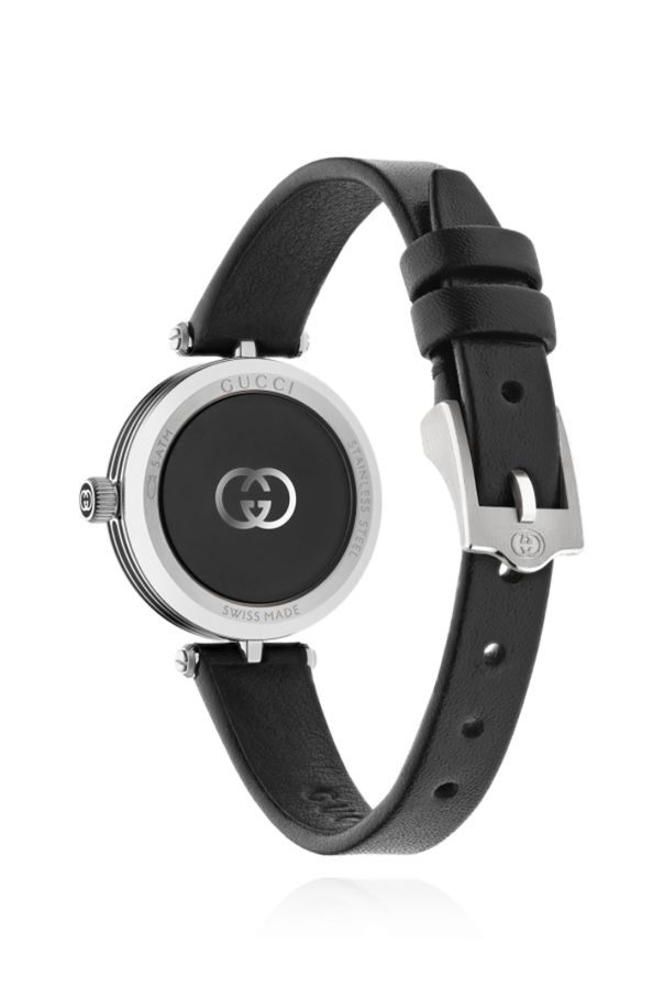 Gucci Reloj con correa de cuero