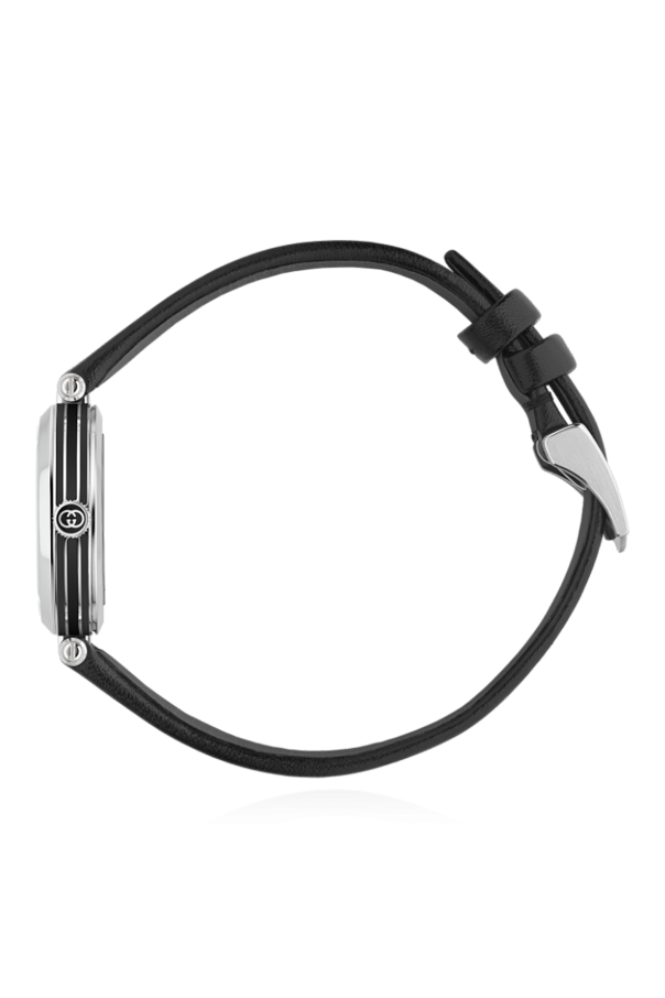 Gucci Reloj con correa de cuero