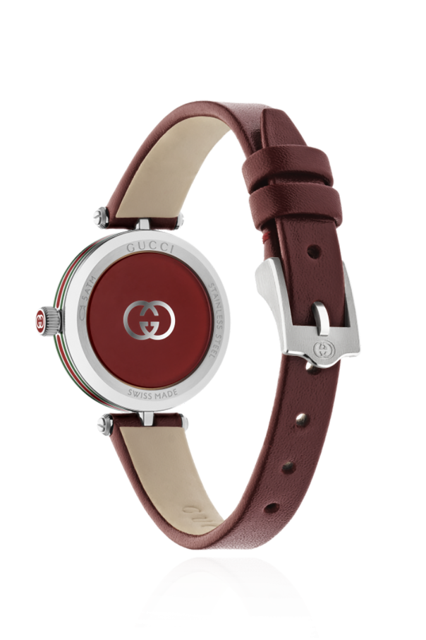Gucci Watch with leather strap