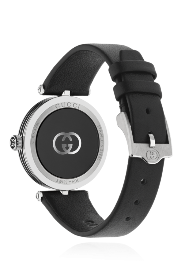 Gucci Watch with leather strap