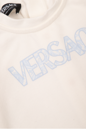 Versace Kids One-piece & beanie set