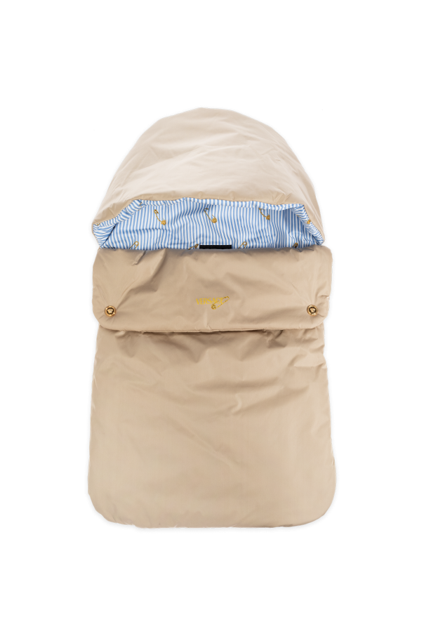 Versace Kids Sleeping bag with logo