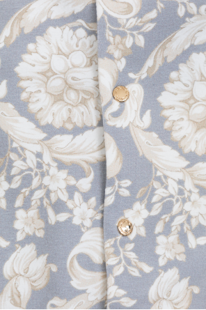 Versace Kids Komplet: pajacyk niemowlęcy i czapeczka