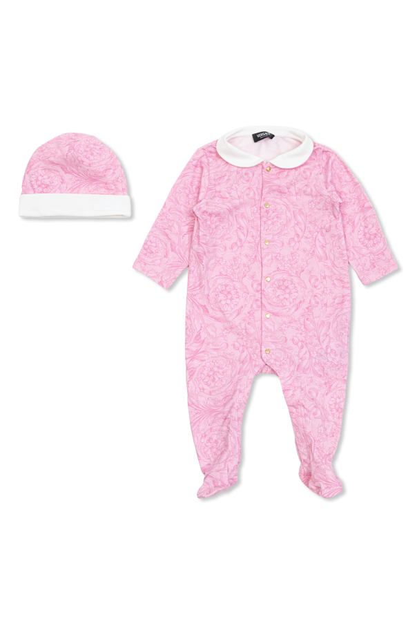 Baby sleeper and cap set od Versace Kids