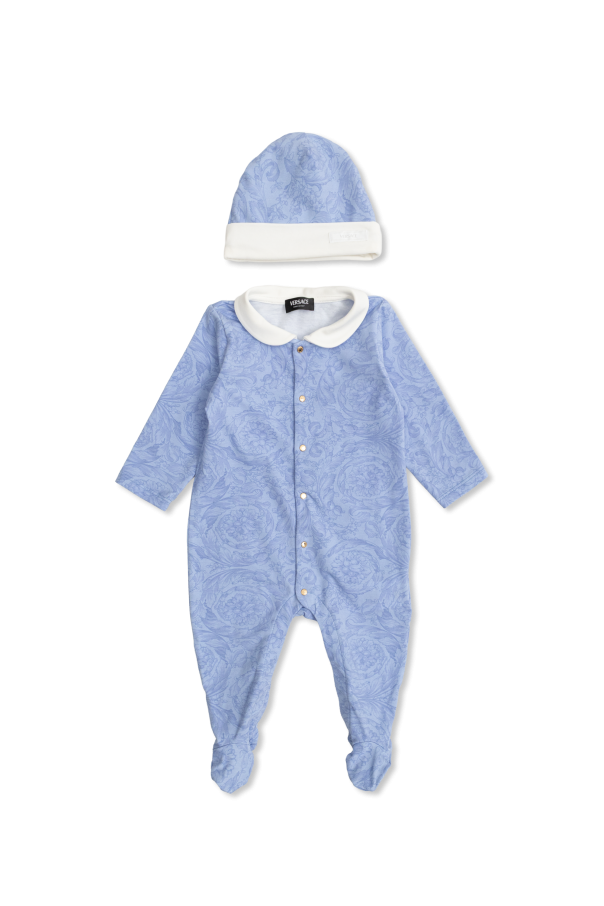 Infant sleepsuit and cap set od Versace Kids
